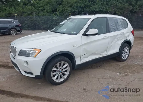 2014 BMW X3 xDrive28I из США, поврежденный, VIN 5UXWX9C55E0D11028